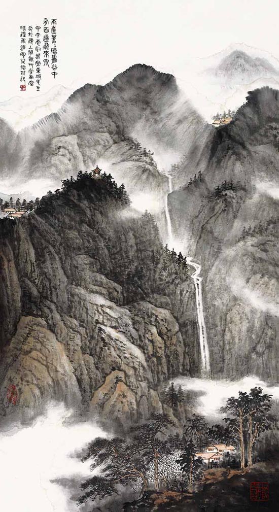 ����ʫ��ͼ    89x48cm       2014��