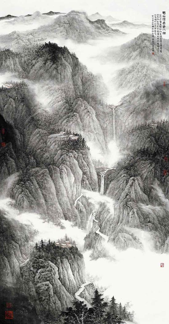 ��ɽ����˼�      200x100cm       2013��